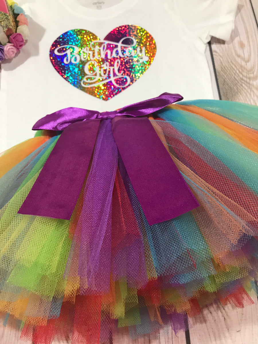 Rainbow on sale birthday outfit